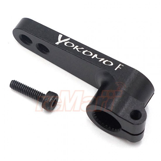 Yokomo Aluminum 23mm 25T Clamp Servo Horn Black For Futaba Servo