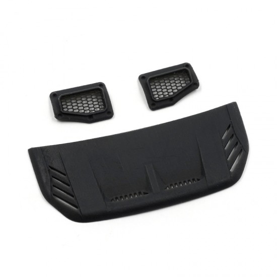 Yeah Racing Plastic Engine Cover & Hood Side Air Intake Grille Fits Traxxas TRX-4M Bronco