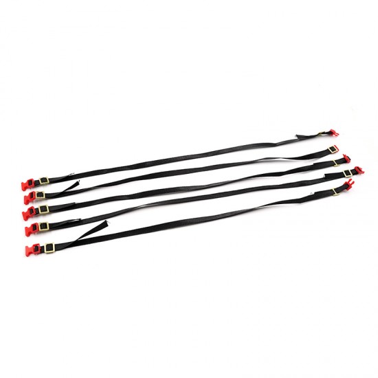 Xtra Speed 1/10 1/8 Scale Accessory Luggage Rack Hook Straps 5pcs