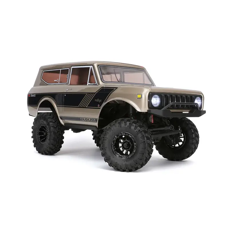 Redcat Ascent-18 International Scout II Brushless - 1/18 Scale Brushless Electric Rock Crawler - Gold Dust