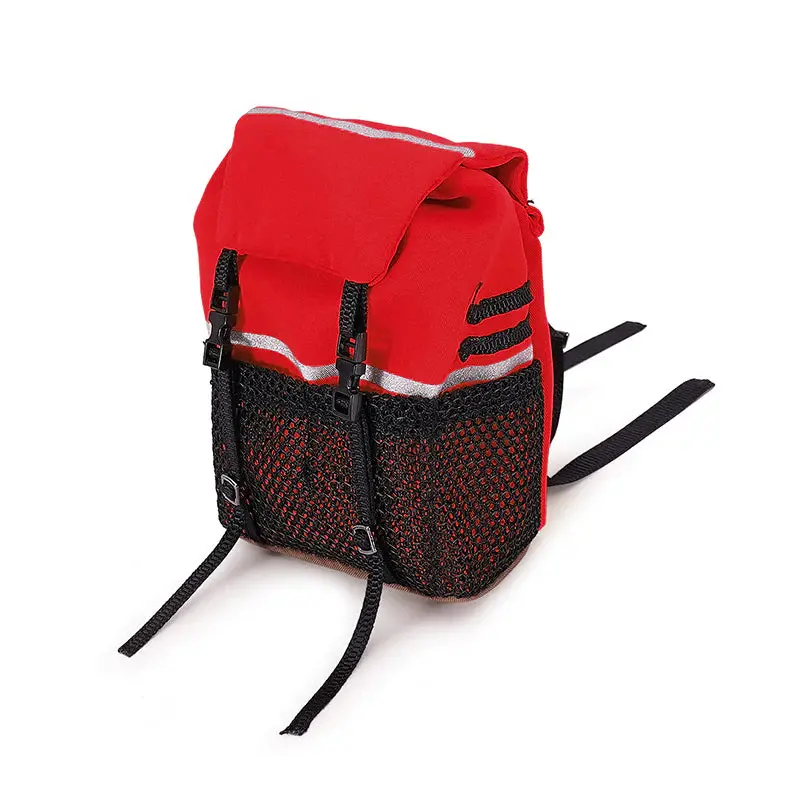 INJORA Mini Backpack Scale Simulation Decoration for 1/10 RC Crawler - Red