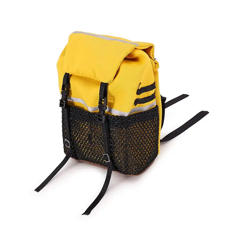 INJORA Mini Backpack Scale Simulation Decoration for 1/10 RC Crawler - Yellow