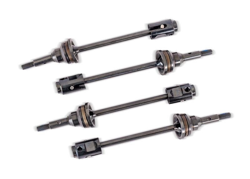 Traxxas Driveshafts, steel constant-velocity (assembled)(4)