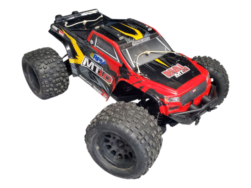 USED - Team Associated Rival MT10 - Black/Red