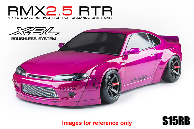 MST – S15RB RMX 2.5 RTR RWD Drift Car – (Magenta)