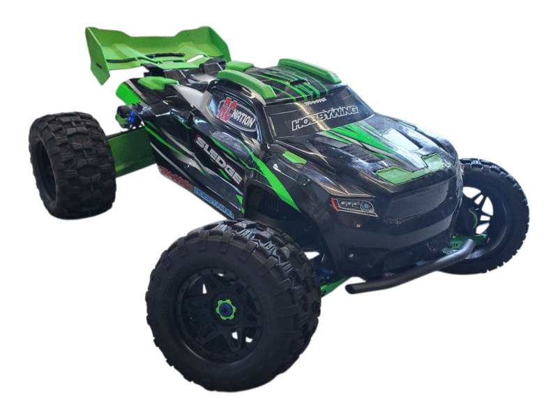 USED - Traxxas Sledge - Green