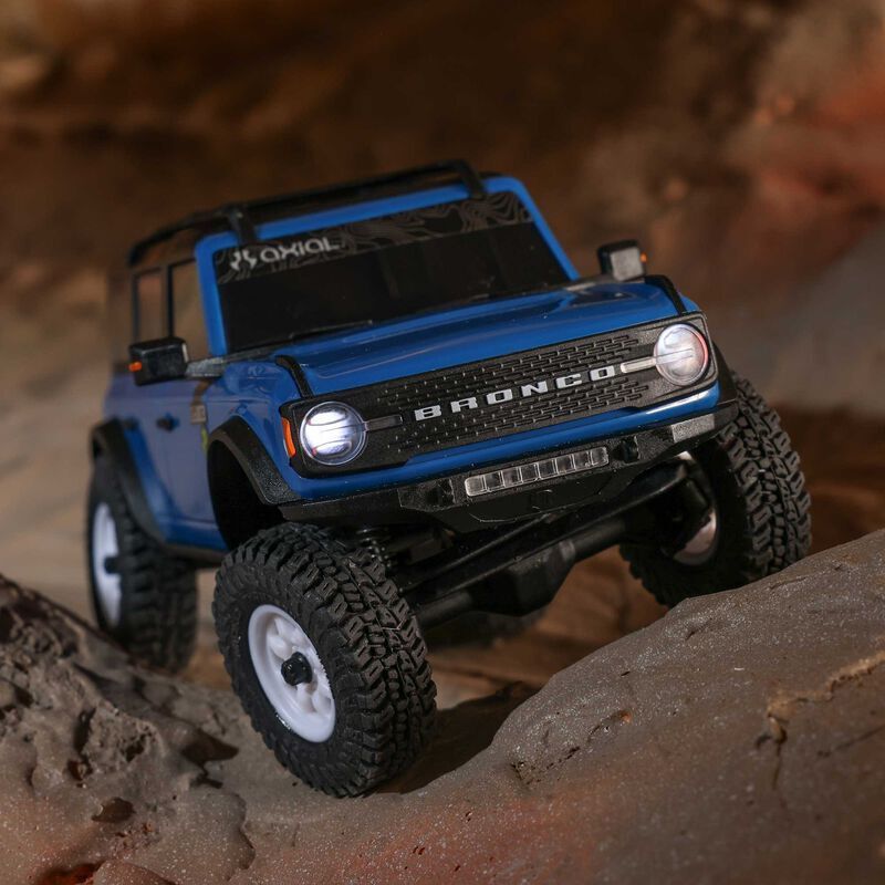 Axial 1/30 SCX30 Ford Bronco Brushed 4x4 RTR (B&C Incl) - Blue
