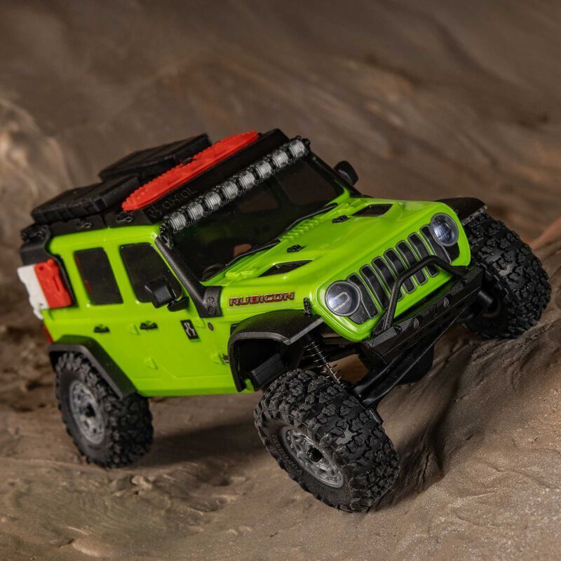 Axial 1/30 SCX30 Jeep Wrangler JLU Brushed 4x4 RTR B&C Incl GRN