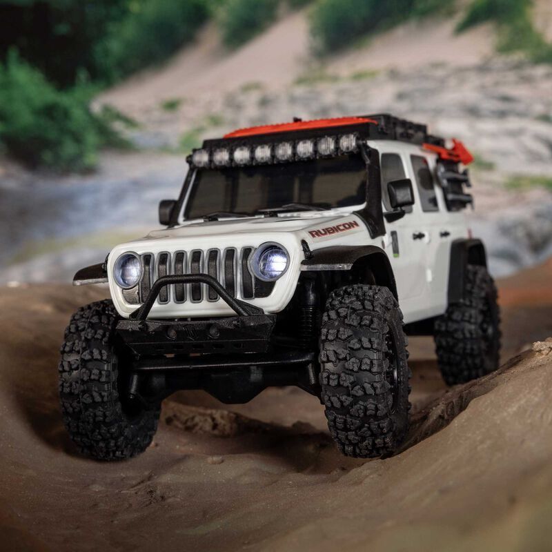 Axial 1/30 SCX30 Jeep Wrangler JLU Brushed 4x4 RTR B&C Incl WHT