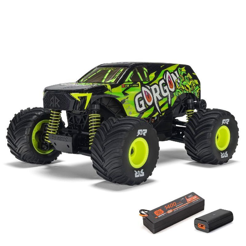 Arrma 1/16 GORGON GROM Brushed 4x4 RTR (B&C Incl) Yellow