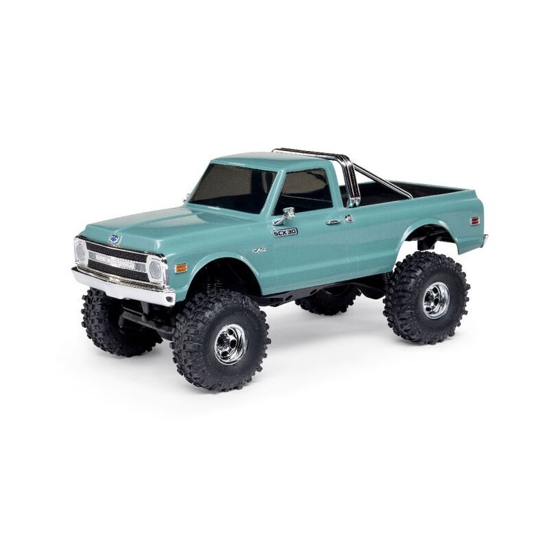 Axial 1/30 SCX30 Chevrolet K10 Brushed 4x4 RTR (B&C Incl) Green