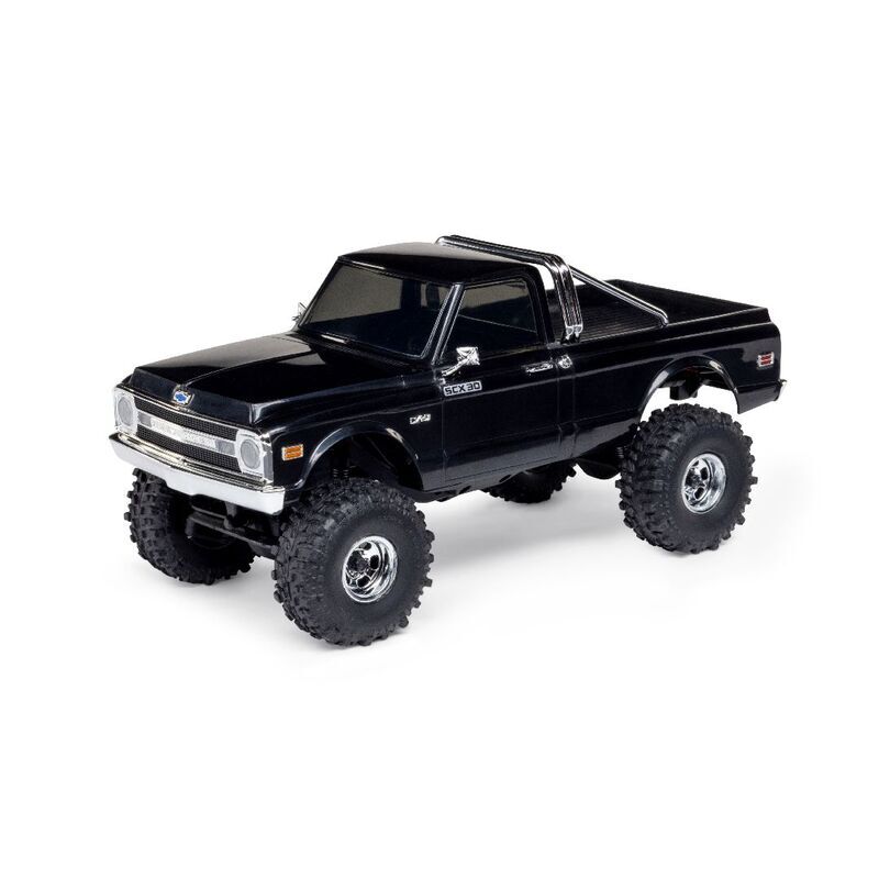 Axial 1/30 SCX30 Chevrolet K10 Brushed 4x4 RTR (B&C Incl) Black