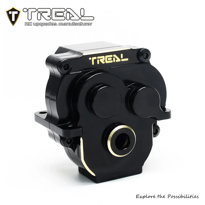 TREAL Brass Transmission Gearbox Set for 1/18 TRX4M TRX4MT