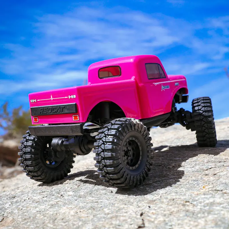 Redcat Ascent-18 1/18 Scale Brushed Electric Rock Crawler Pink