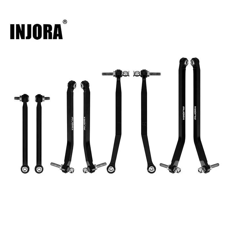 INJORA Aluminum High Clearance Chassis Links for 1/30 SCX30