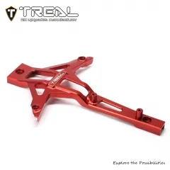 TREAL Aluminum 7075 Front Chassis Brace for Traxxas 1/10 Maxx and 1/8 Maxx Slash Red