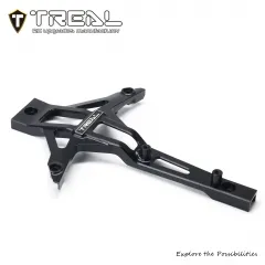TREAL Aluminum 7075 Front Chassis Brace for Traxxas 1/10 Maxx and 1/8 Maxx Slash Black