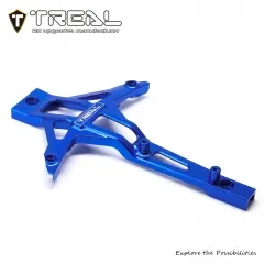 TREAL Aluminum 7075 Front Chassis Brace for Traxxas 1/10 Maxx and 1/8 Maxx Slash Blue