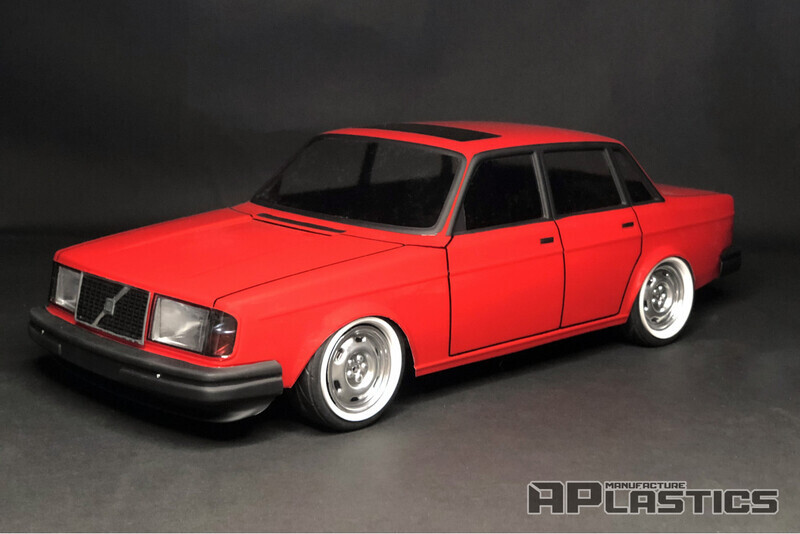 Aplastics – Volvo 240 / 244 Sedan Body – (Clear) – #V240