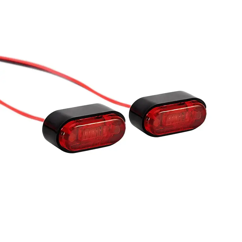 INJORA Side Marker Lights Warning Lights for RC Cars (11x5mm 10x10mm)