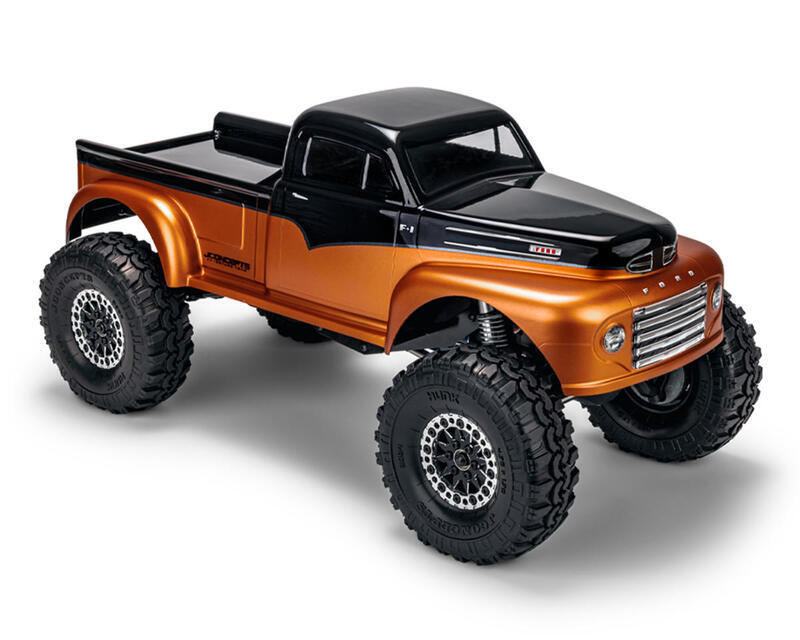 JConcepts 1950 Ford® F-1 Grandpa 1/10 Rock Crawler Body (Clear) (12.3