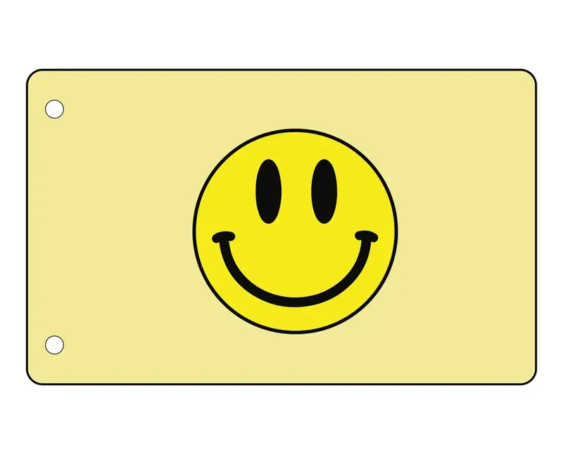 MyTrickRC TrickWhip2 Scale Whip Light Tube Flag Accessory (Smiley Face)