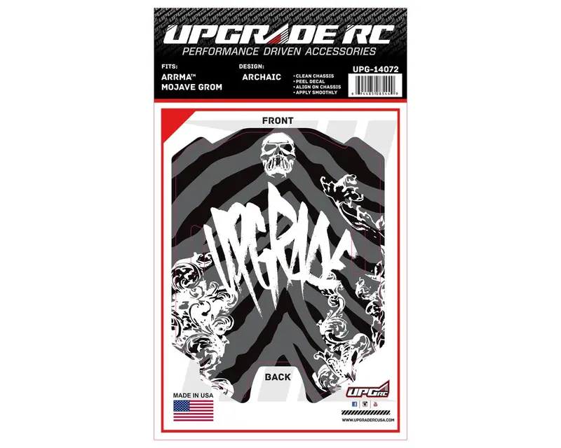 UpGrade RC Chassis Protector for Arrma® Mojave™ Grom (Archaic) (1)