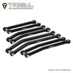 TREAL Brass High Clearance Chassis Links(8P) Set for Axial SCX30