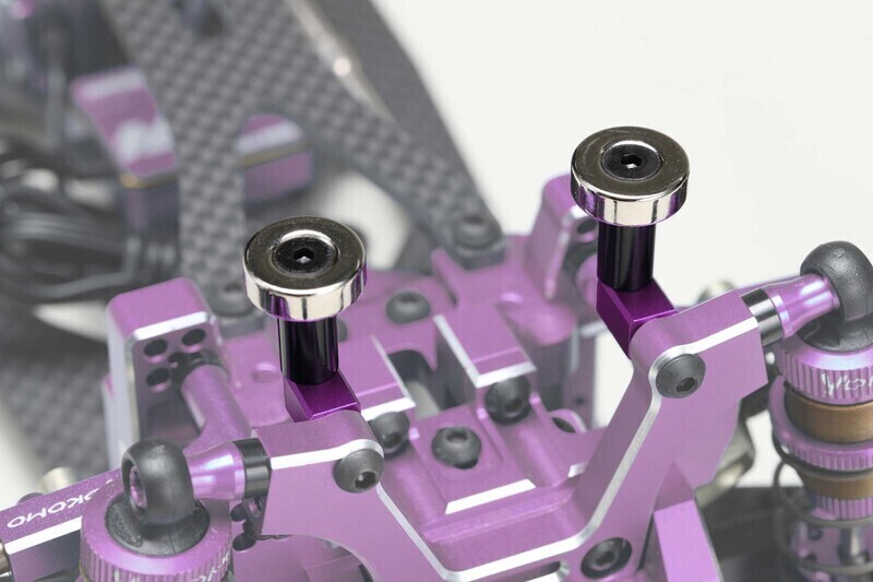 Yokomo – Front Magnetic Mounts – Purple