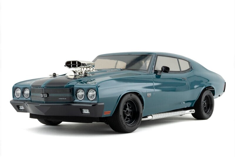 Kyosho Fazer Mk2 1970 Chevelle 1/10 Electric Brushless ReadySet (Dark Blue) (FZ02L) w/Syncro KT-231P+ Radio