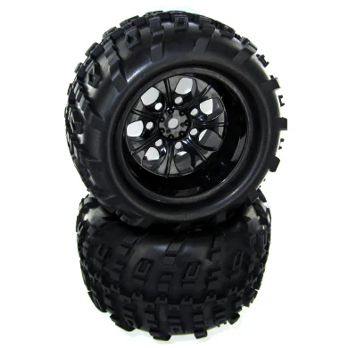 Pro-Line LE Badlands MX43 Pro-Loc on 24mm Gray/Blk Impulse (2)