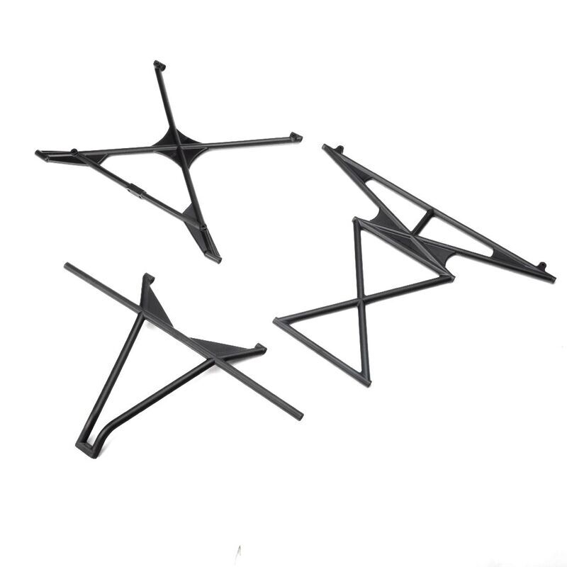 Losi Center & Front Top Cage Support Set: 5IVE-T 3.0