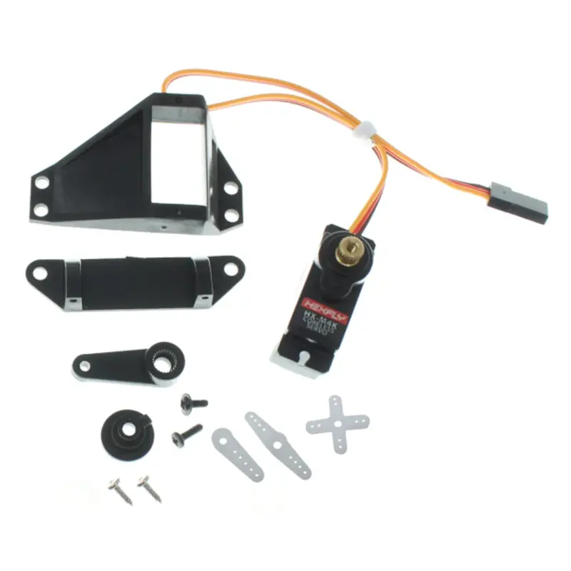 HX-M4K 4kg Coreless Metal Gear Servo w/ Plastic Mounts (1pc)