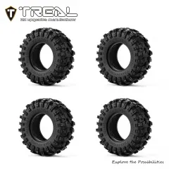TREAL 0.7'' Tires Trailburner Fang Grip Crawler Tire(4P) for 1/30 Axial SCX30-07101