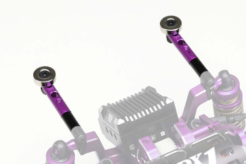 Yokomo – Rear Magnetic Mounts – Purple