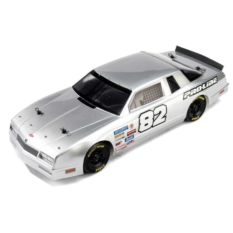 Pro-Line Pre-Cut 1986 Chevy Monte Carlo Clear Body: Losi NASCAR