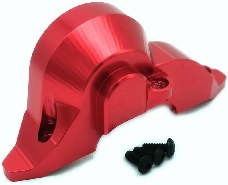 Aluminum Transmission Upper Spur Gear Cover Red for Traxxas TRX-4 8290